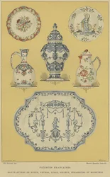 Französische Fayencen